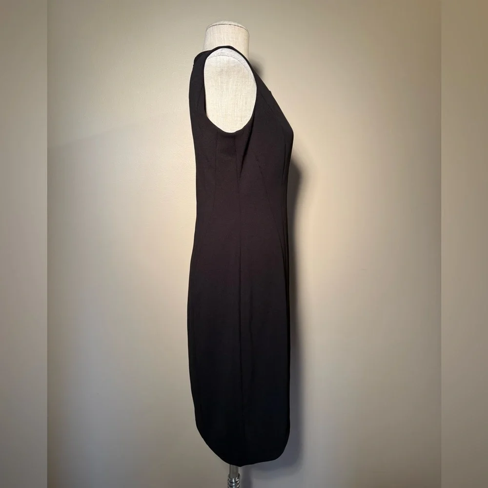 Calvin Klein Alexi Black Midi Dress - Picture 5 of 8